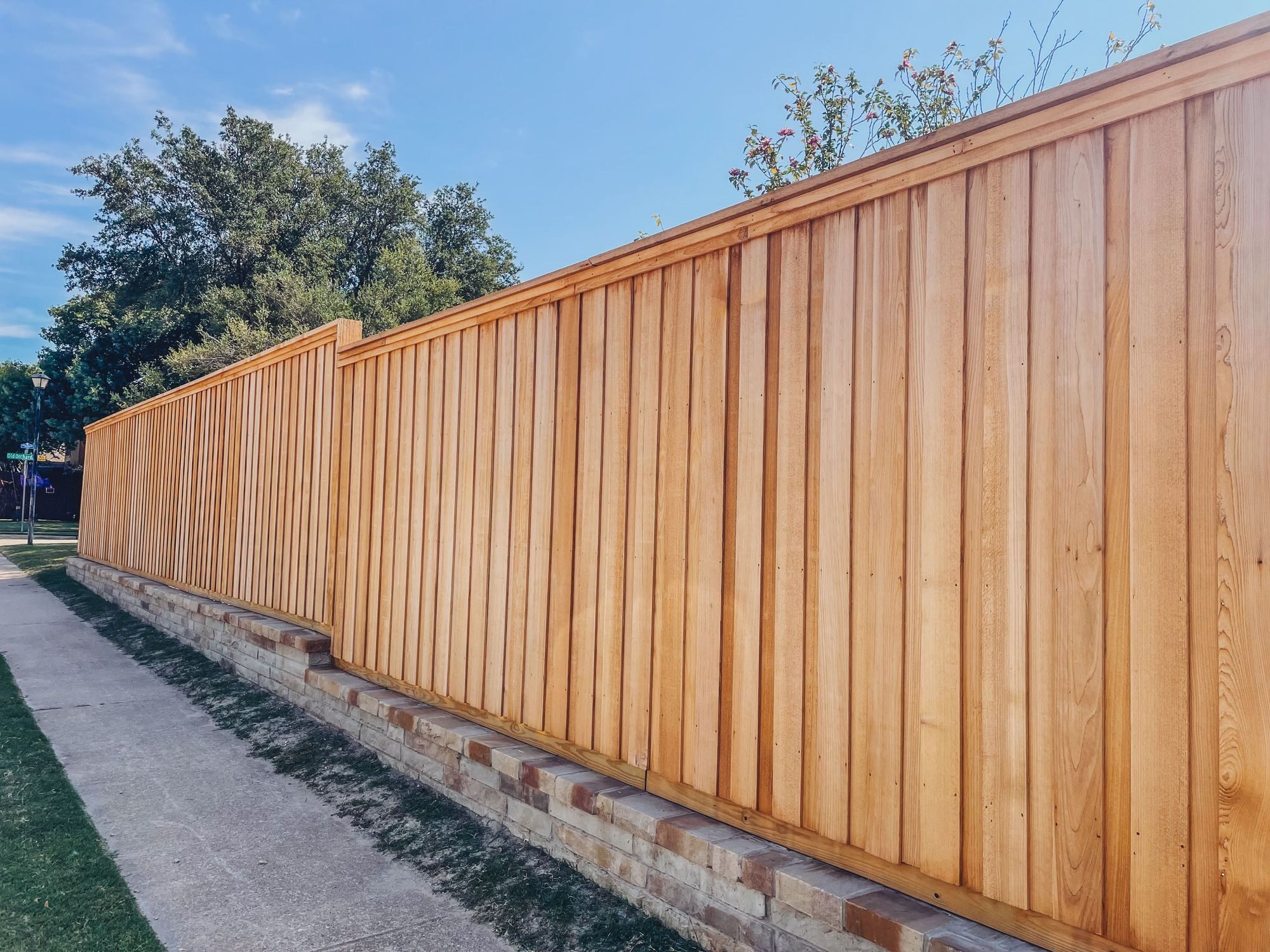 Fence and paver installation by ProBuild Construction